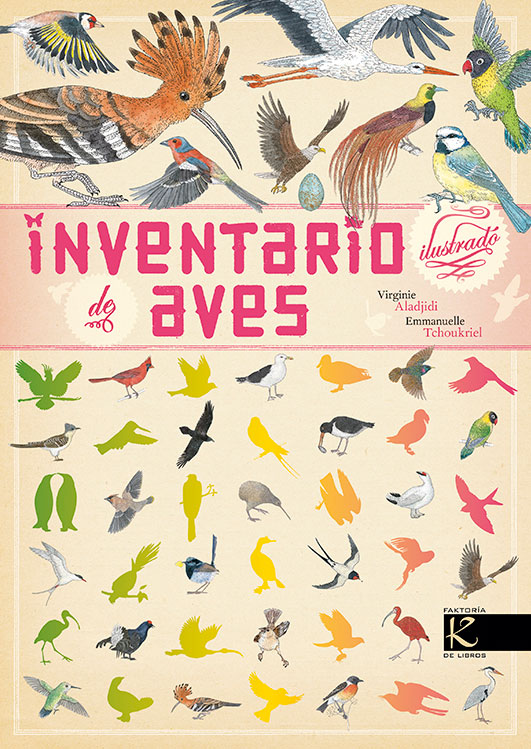 Post destacado de la madriguera libros | Producto: IVENTARIO ILUSTRADO DE AVES